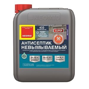 Антисептик невымываемый Neomid 433 Super Eco 5 кг